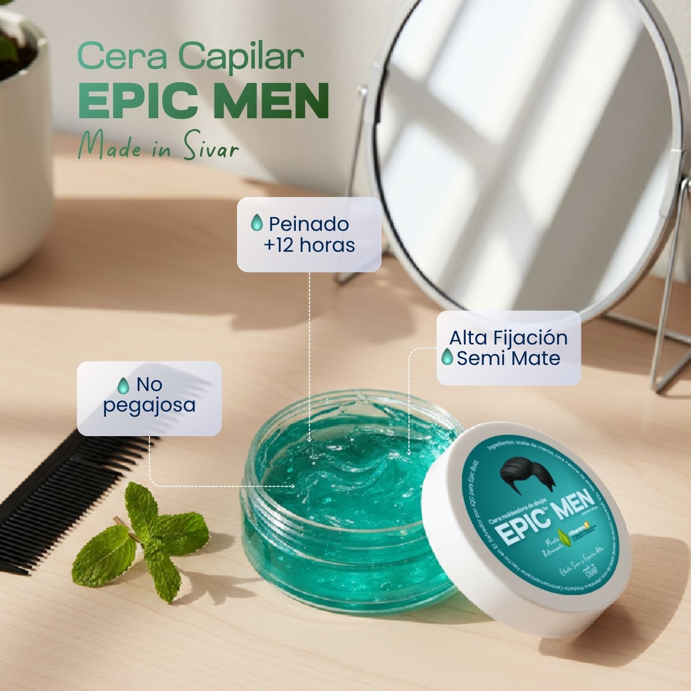 ceras epic men hechas en el salvador