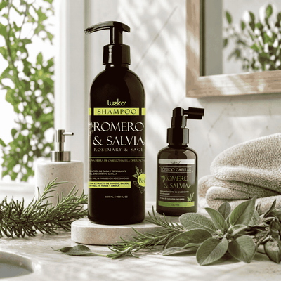 Tónico Capilar de Romero y Salvia LUZKO - 130 ml