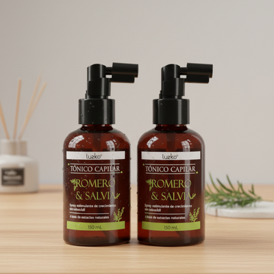 Tónico Capilar de Romero y Salvia LUZKO - 130 ml