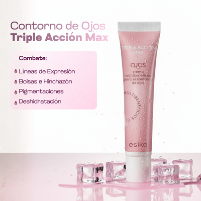 contorno de ojos triple acción max en el salvador para ojeras, bolsas y pigmentaciones donde comprar el salvador