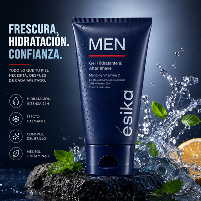 Gel Post Afeitado - Mentol Refrescante y Vitamina C * 75 grs