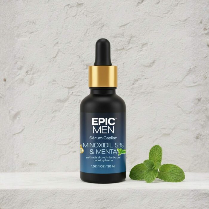 minoxidil con bio activo de menta epic bold epic men el salvador