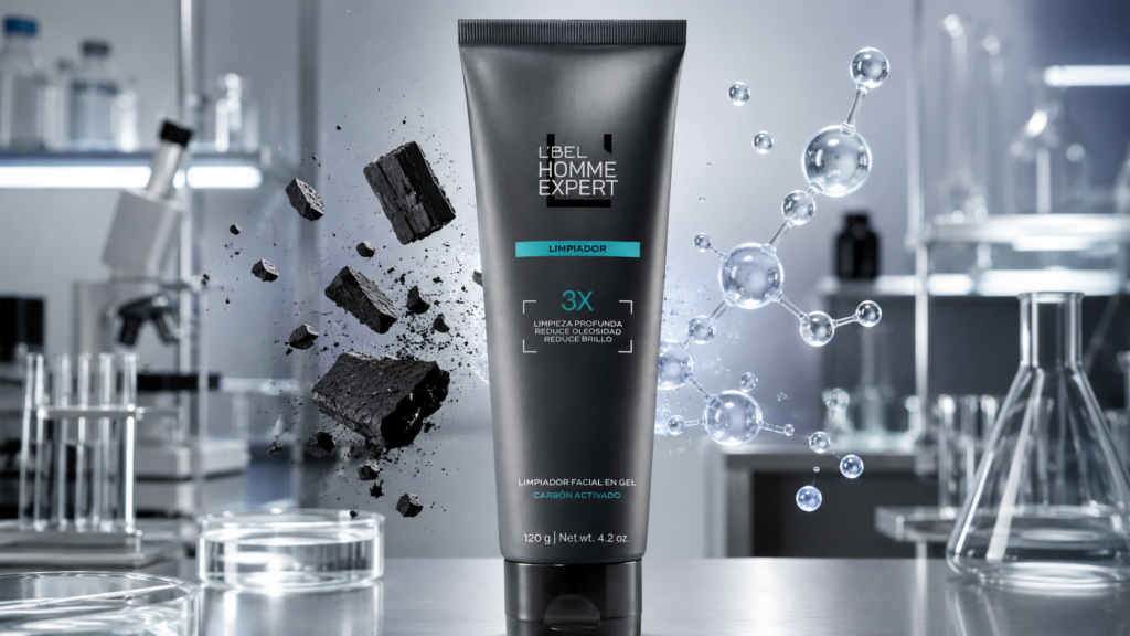 homme expert limpiador facial